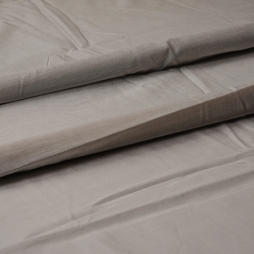 Silk Chanderi Plain 70 Grams - Yarn Dyed